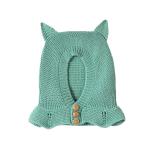 Organik Pamuk El Örgüsü Bebek Şapkası Hediyeli Set